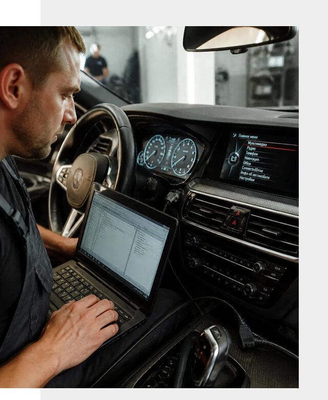 Русификация приборной панели BMW для авто в Благовещенске от компании