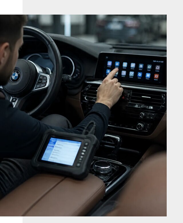 Установка приложений и мультимедиа сервисов BMW в Благовещенске