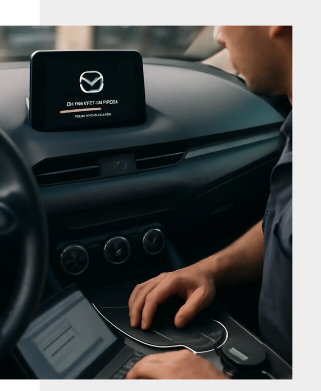 Установка приложений Mazda на мультимедийную систему в Благовещенске