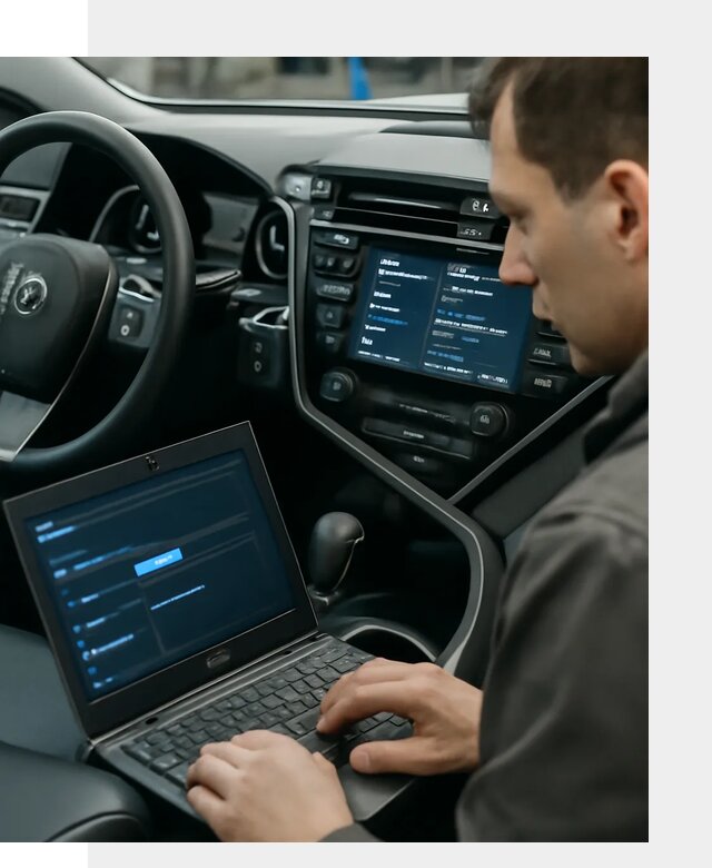 Русификация Toyota Camry 80 для мультимедиа в Благовещенске